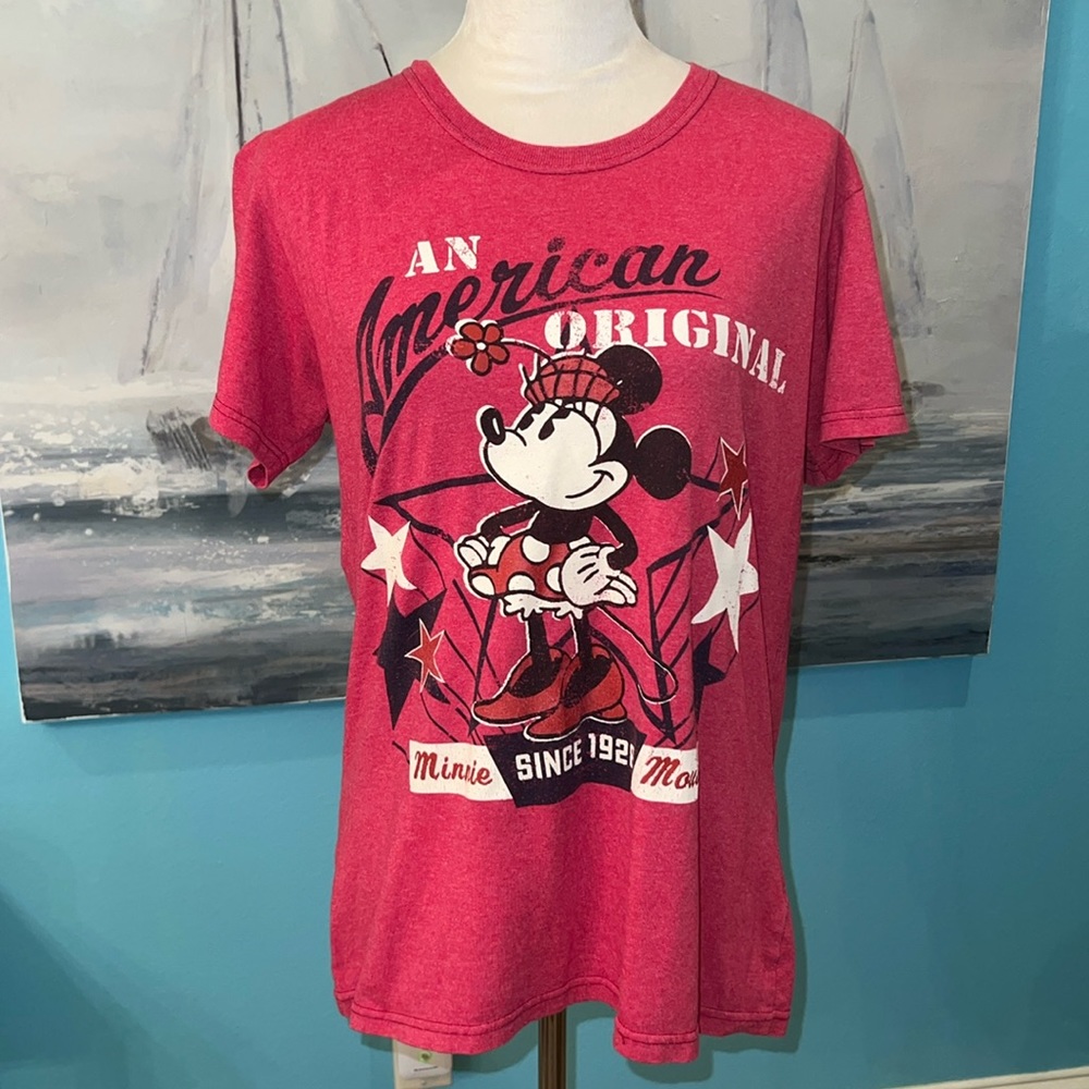 Disney’s Minnie Mouse American Original T-Shirt, XL